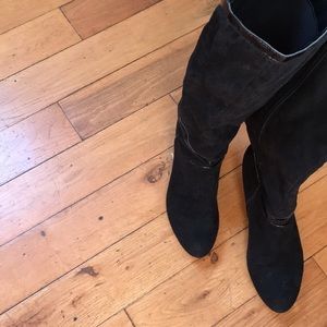 Black Suede boots